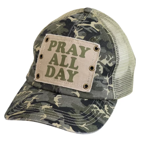 Christian Womens Cherished Girl "Pray All Day" Cap