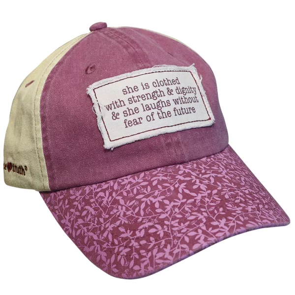 Christian Womens grace & truth “ She Is Clothed” Cap