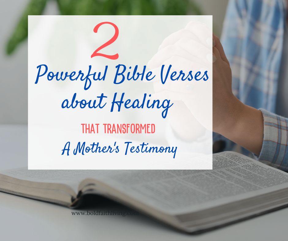 A mom's testimony about her son's miraculous healing and restoration power through faith in 2 of God's healing scriptures. Discover the power of divine intervention when doctors didn't have the answers.