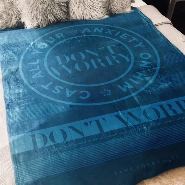 Covered in the Word: The Cast All Your Anxiety Scripture Blanket