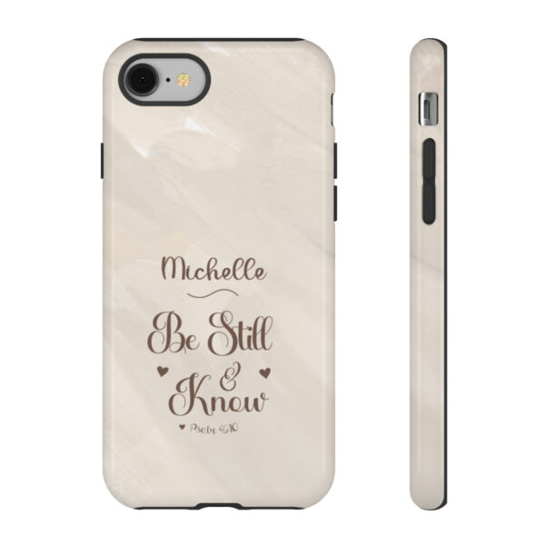 Copy of Personalized Be Still Phone Case Bible Verse Christian Faith Religion Samsung Galaxy Google iPhone Case Gift For Her - Image 3