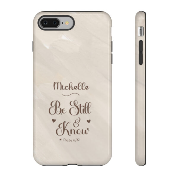 Copy of Personalized Be Still Phone Case Bible Verse Christian Faith Religion Samsung Galaxy Google iPhone Case Gift For Her - Image 5