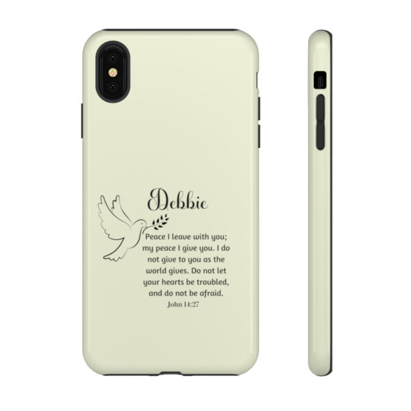 Personalized Name Christian Bible Verse Tough Cases Cover Faith Religious Gift John 14:27 - Image 15