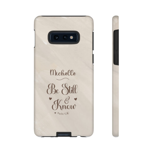 Copy of Personalized Be Still Phone Case Bible Verse Christian Faith Religion Samsung Galaxy Google iPhone Case Gift For Her - Image 16