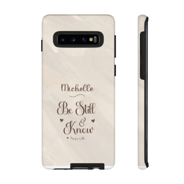 Copy of Personalized Be Still Phone Case Bible Verse Christian Faith Religion Samsung Galaxy Google iPhone Case Gift For Her - Image 18