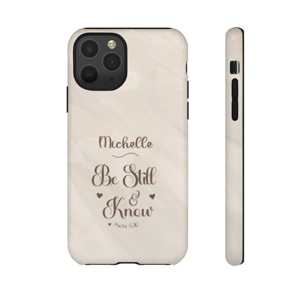 Copy of Personalized Be Still Phone Case Bible Verse Christian Faith Religion Samsung Galaxy Google iPhone Case Gift For Her - Image 24