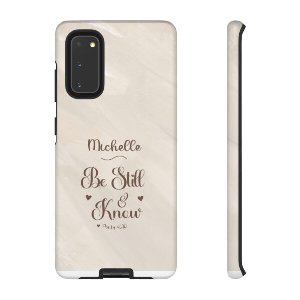 Copy of Personalized Be Still Phone Case Bible Verse Christian Faith Religion Samsung Galaxy Google iPhone Case Gift For Her - Image 28