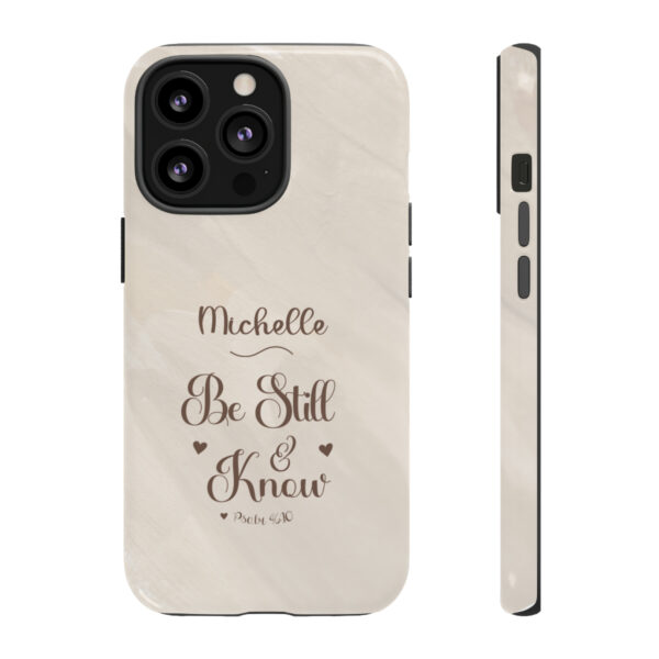 Copy of Personalized Be Still Phone Case Bible Verse Christian Faith Religion Samsung Galaxy Google iPhone Case Gift For Her