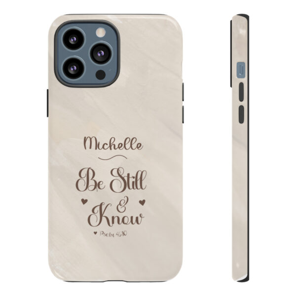 Copy of Personalized Be Still Phone Case Bible Verse Christian Faith Religion Samsung Galaxy Google iPhone Case Gift For Her - Image 51