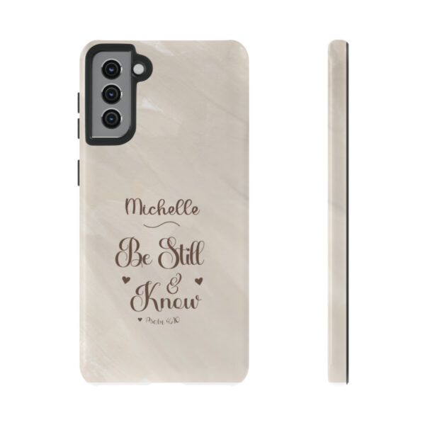 Copy of Personalized Be Still Phone Case Bible Verse Christian Faith Religion Samsung Galaxy Google iPhone Case Gift For Her - Image 59